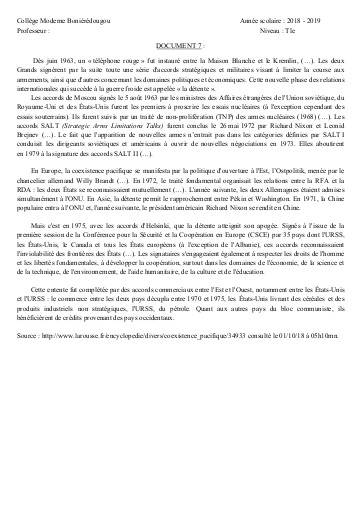 SUPPORT HIST Tle THEME 1 L2 DOC7