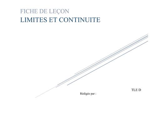 Fiche de cours APC Maths Tle D leçon 11 (Statistiques) manquante By Tehua
