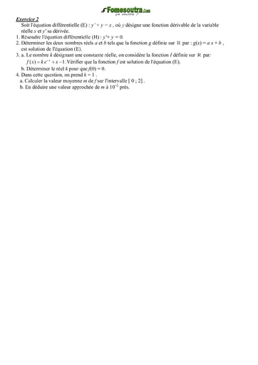 TP(2) Equation différentielle BTS GO