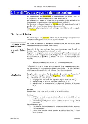 MATHS 2nde-1ere-Tle S-TYPES DE DEMONSTRATION AVEC EXEMPLES by DJAHA