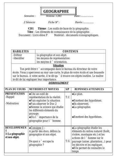 GEO CM1