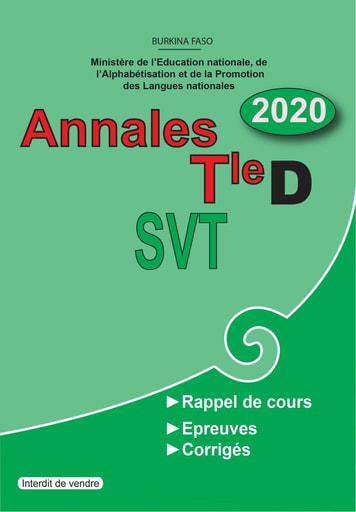 Annales svt tle d