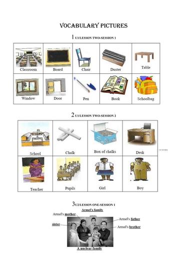 IMAGE DE COURS 6e ANGLAIS by Tehua