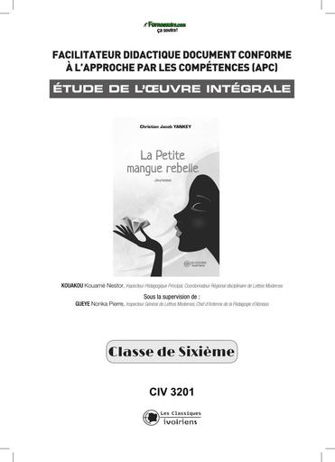 Facilitateur LA PETITE MANGUE REBELLE by TEHUA