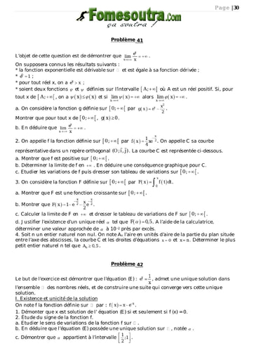 TP 9 étude de fonctions maths niveau Terminale D