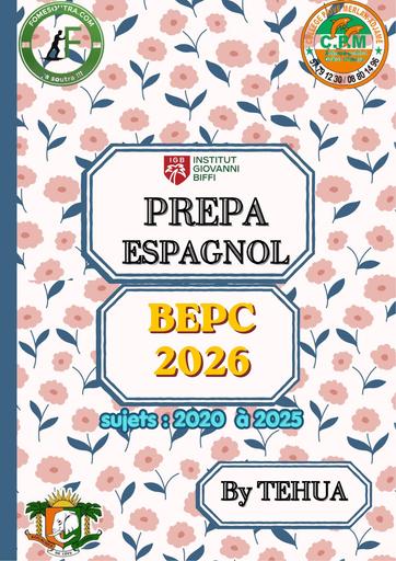 ESPAGNOL PREPA BEPC 2026 by TEHUA