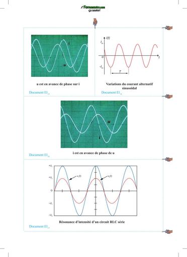 CAHIER PHYSIQUE Tle CDE P 239 courant alternatif by TEHUA