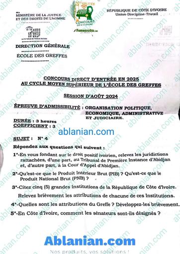 INFJ CMS INFJ ORGANISATION POLITIQUE ECONOMIQUE ADMIΝISTRATIVΕ ET JUDICIAIRE BY TEHUA