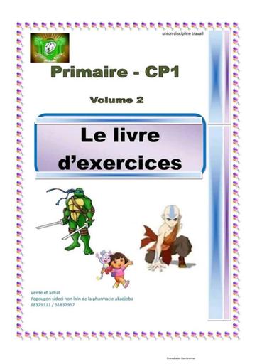 livre d'exercices cp1 version démo by Tehua.pdf
