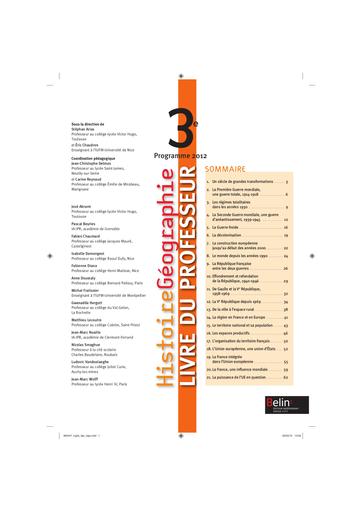 Livre du professeur Histoire géographie 3e.pdf