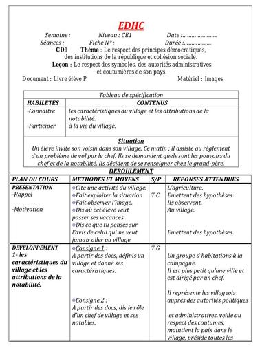 EDHC CE1