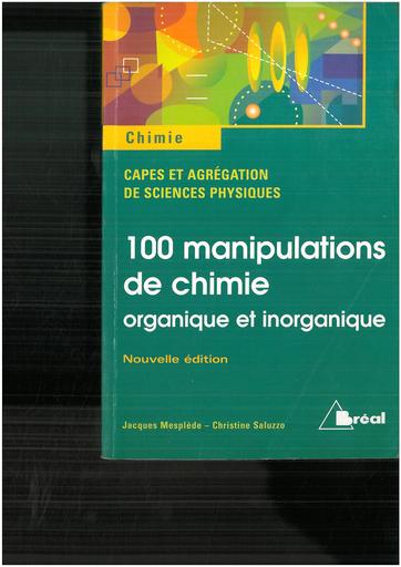 100 MANIPULATION DE CHIMIE