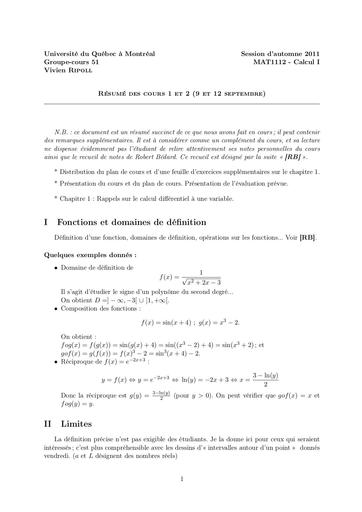 MAThs resumes cours total