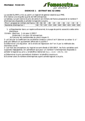 TP 2 de statistique niveau Termnale G2