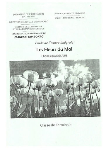 Facilitateur LES FLEURS DU MAL by Tehua