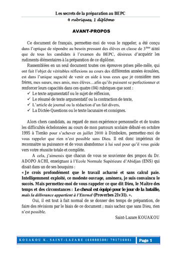 cool APC Manuel BEPC français 3eme by Tehua.pdf