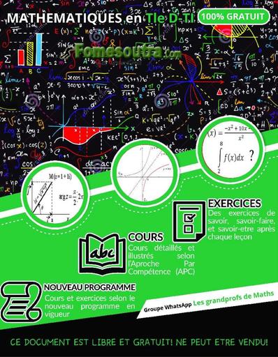 Gpm maths Tle D BY TEHUA